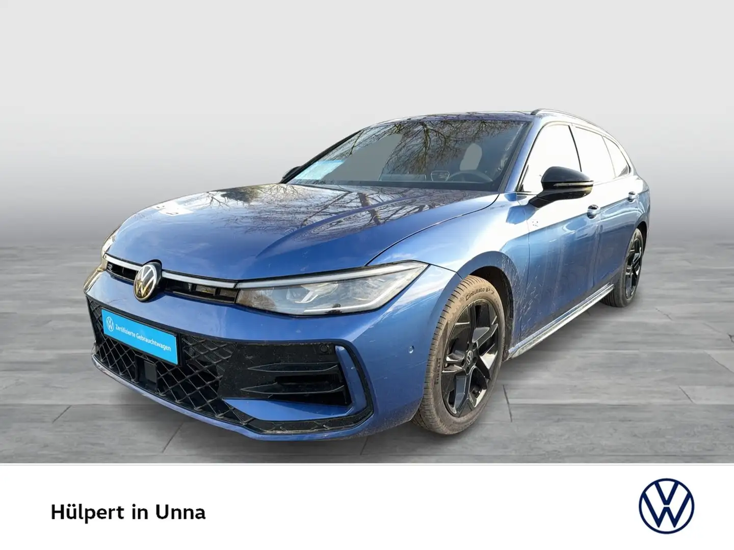 Volkswagen Passat Variant 2.0 R-LINE 4X4 PANO AHK 360CAM Bleu - 2