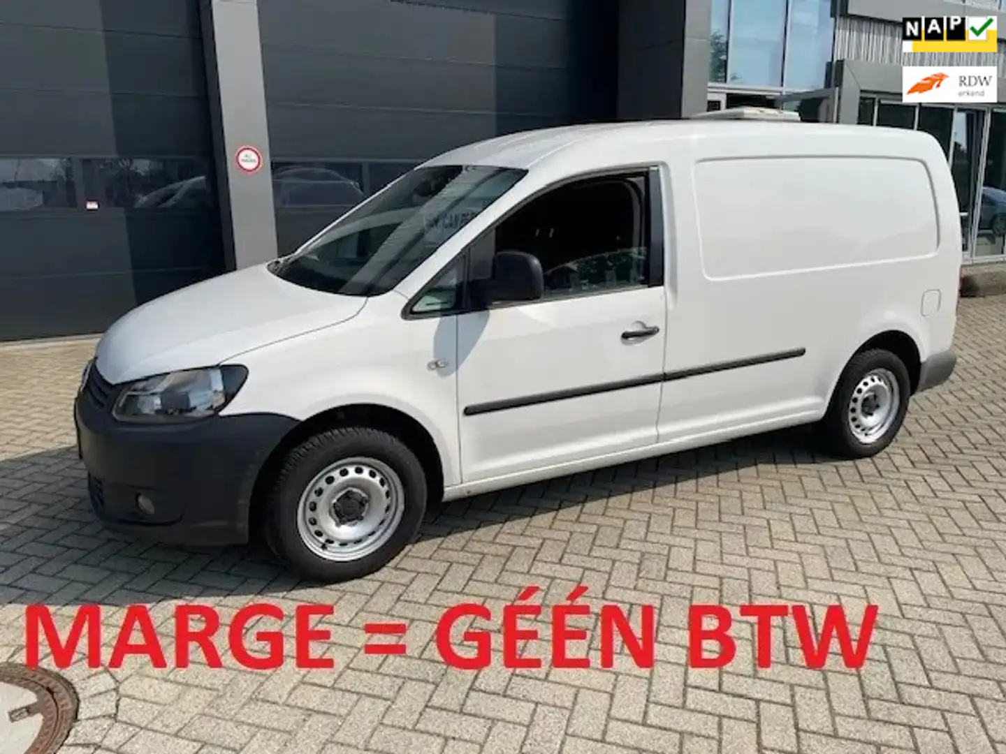 Volkswagen Caddy MARGE EURO5 Dubbele Laadvloer "Mini Camper". Blanco - 1