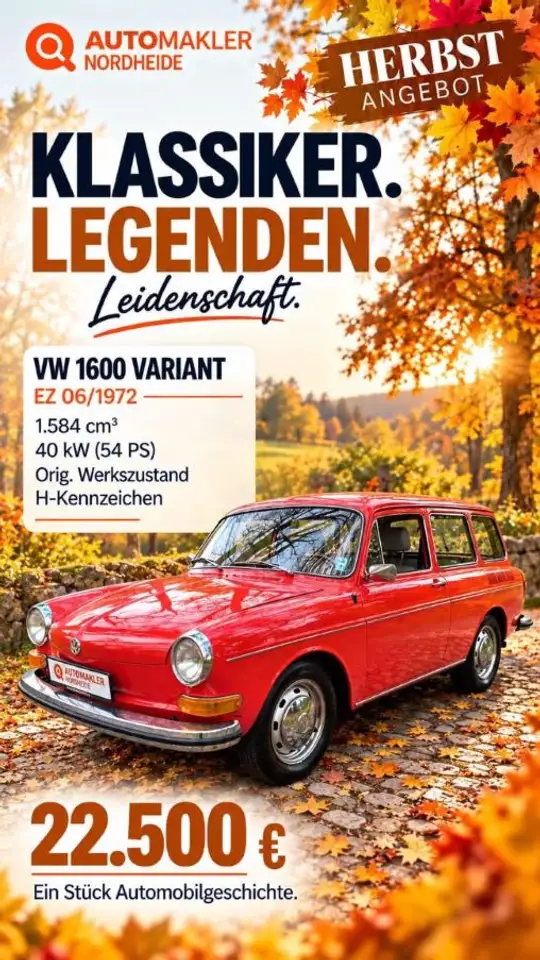 Volkswagen Variant L - eine Rarität als Kombi _ Zustand 2, foto 1