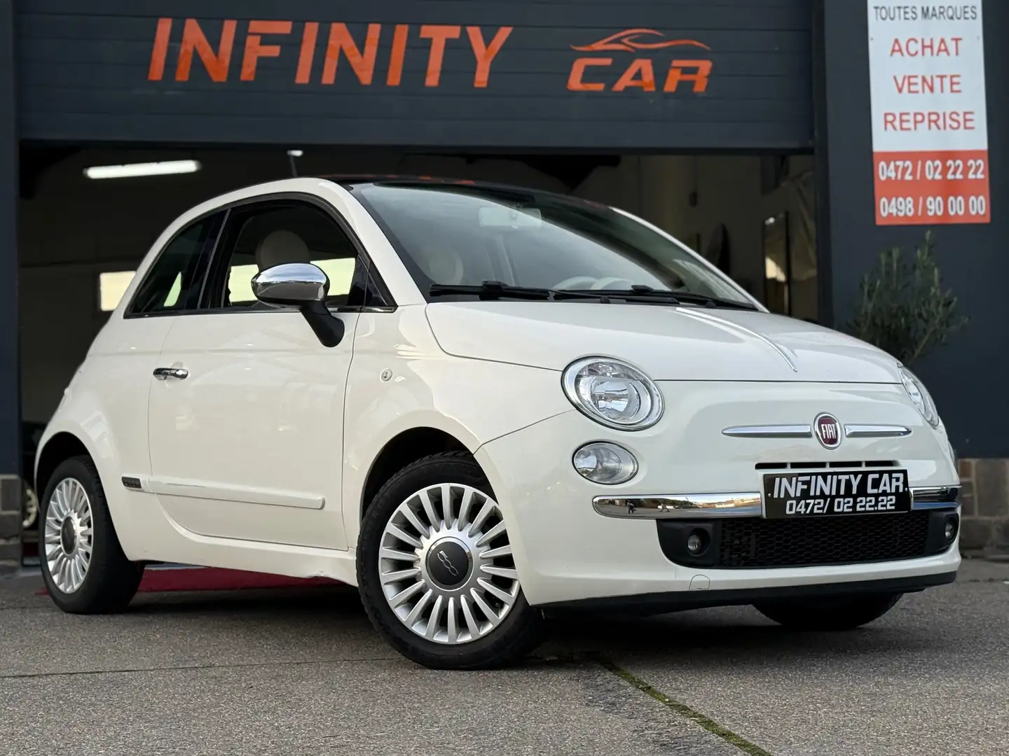 Fiat 500 500 1.2i Lounge Wit - 1