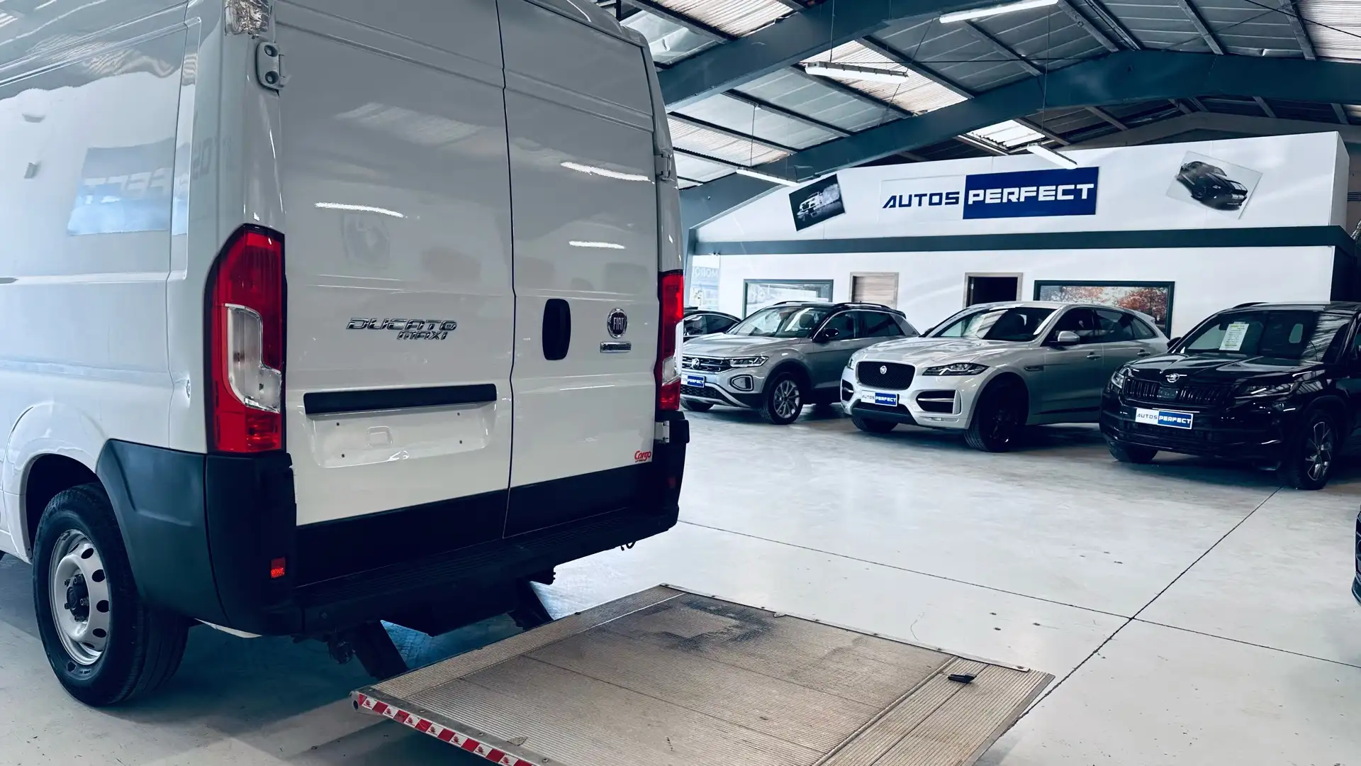 Fiat Ducato 2.3 BOITE AUTO ELEVATEUR 3PLACES GALERIE ECHELLE Wit - 2