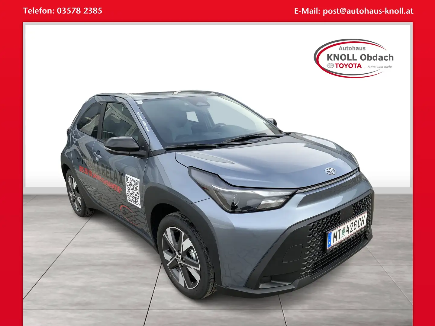 Toyota Aygo X Hybrid 1,5 Hybrid Active Grau - 1