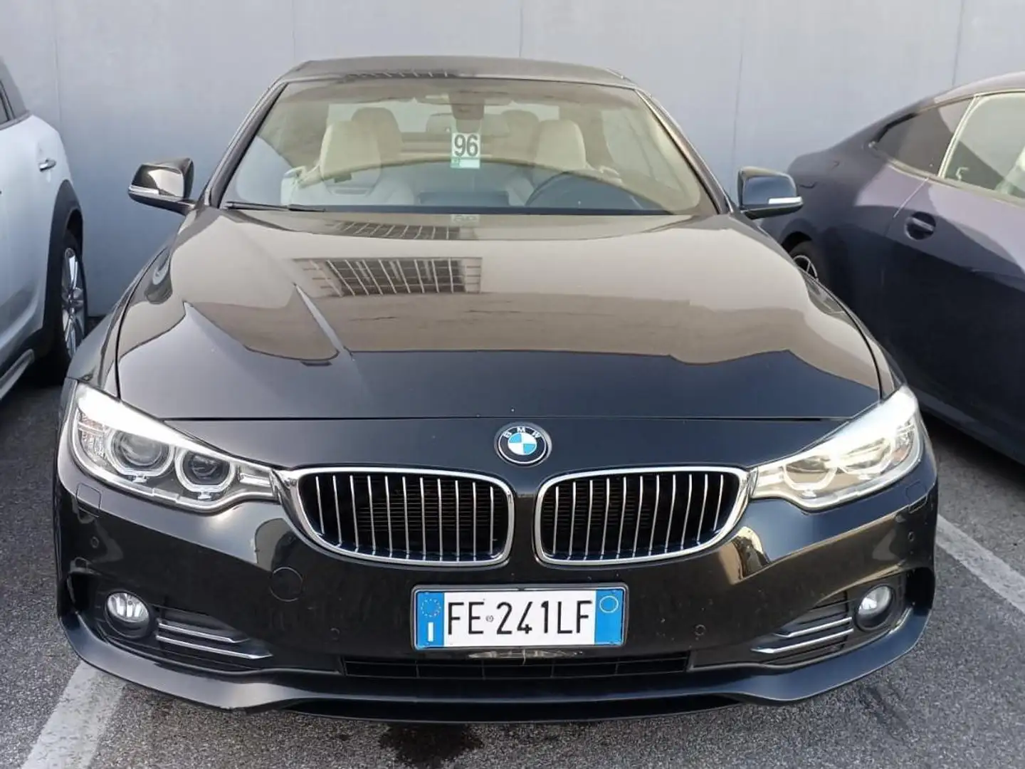 BMW 420 Serie 4 F33  420d Cabrio Luxury 190cv auto Nero - 2
