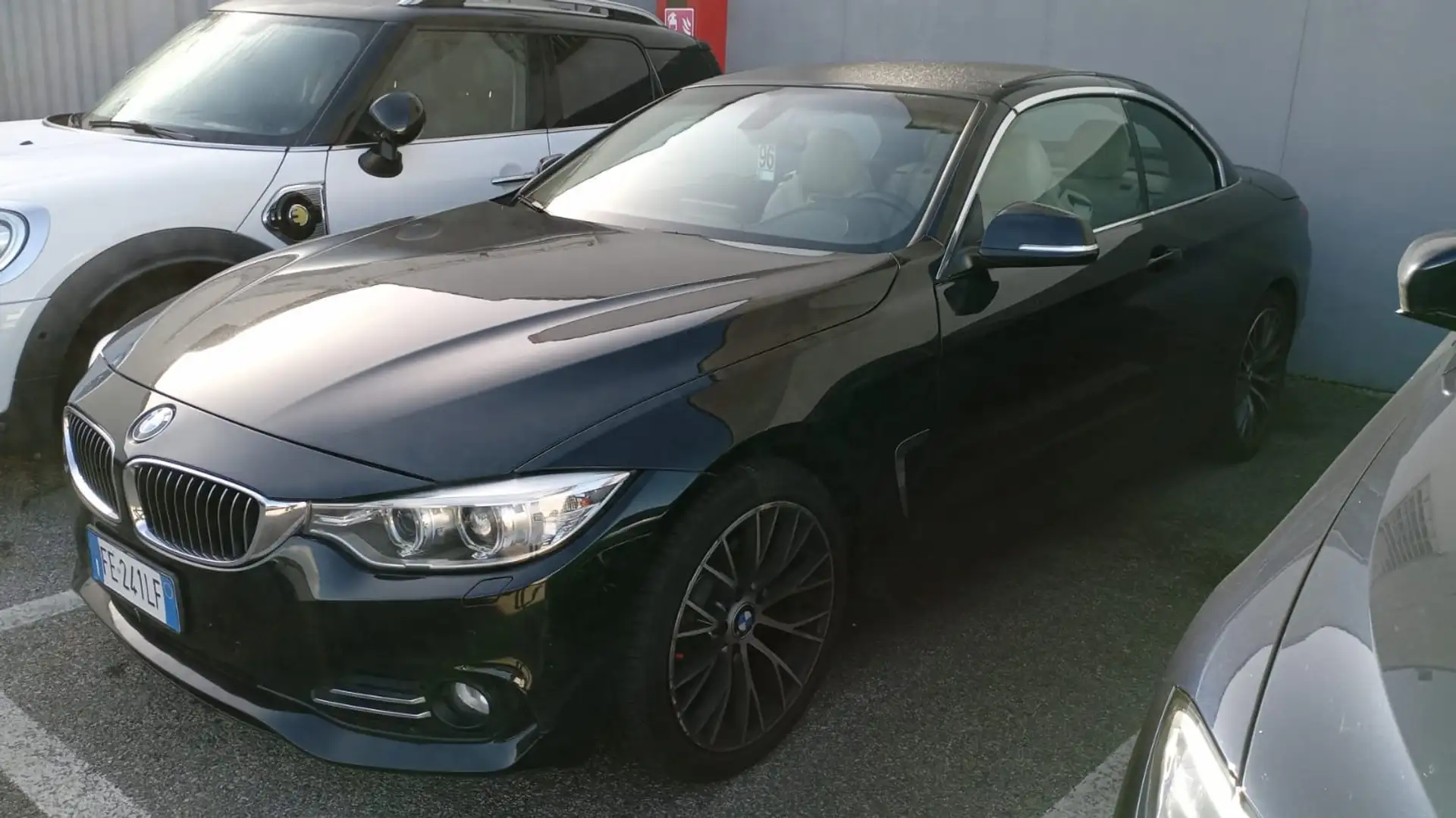 BMW 420 Serie 4 F33  420d Cabrio Luxury 190cv auto Nero - 1
