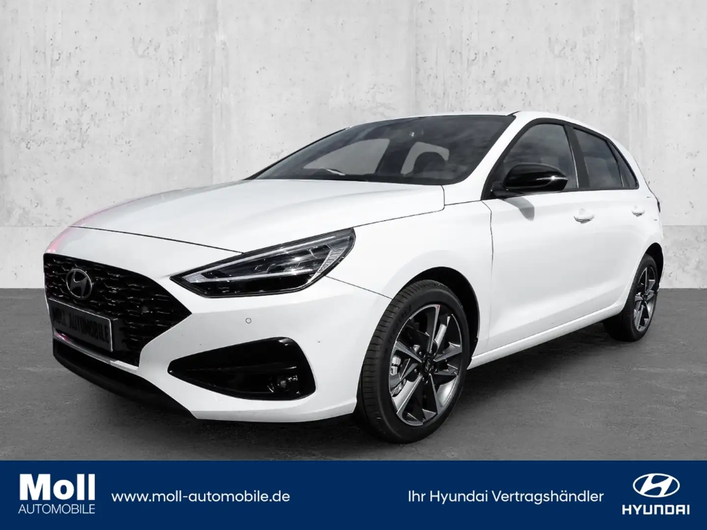 Hyundai i30 Advantage Navi CarPlay Kamera PDC SHZ LHZ Wit - 1