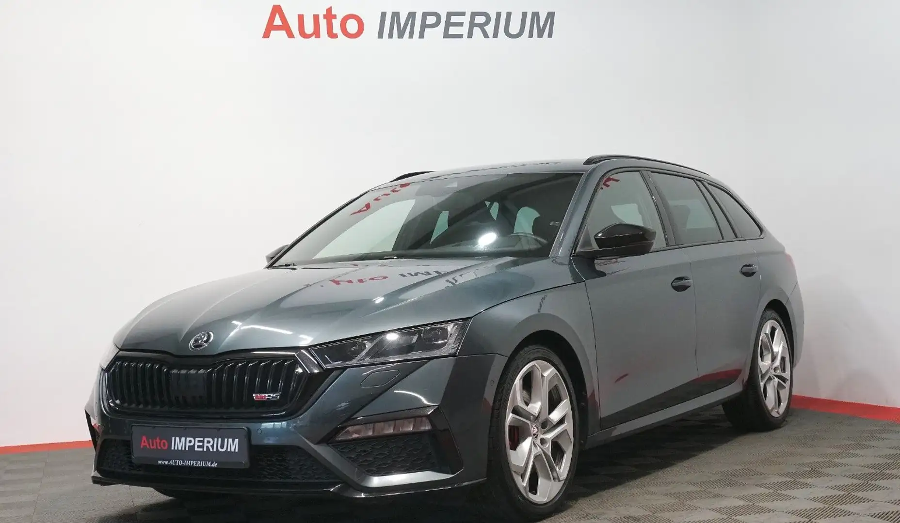 Skoda Octavia Combi RS 2.0 TSI First E.*MATRIX*HUD*AHK Gris - 1