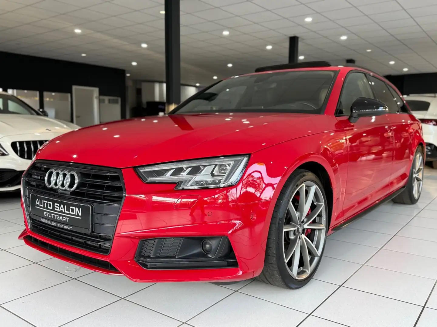 Audi A4 3.0 TDI quattro 3xS-LINE*PANO*VIRTUAL*MATRIX* Rouge - 1