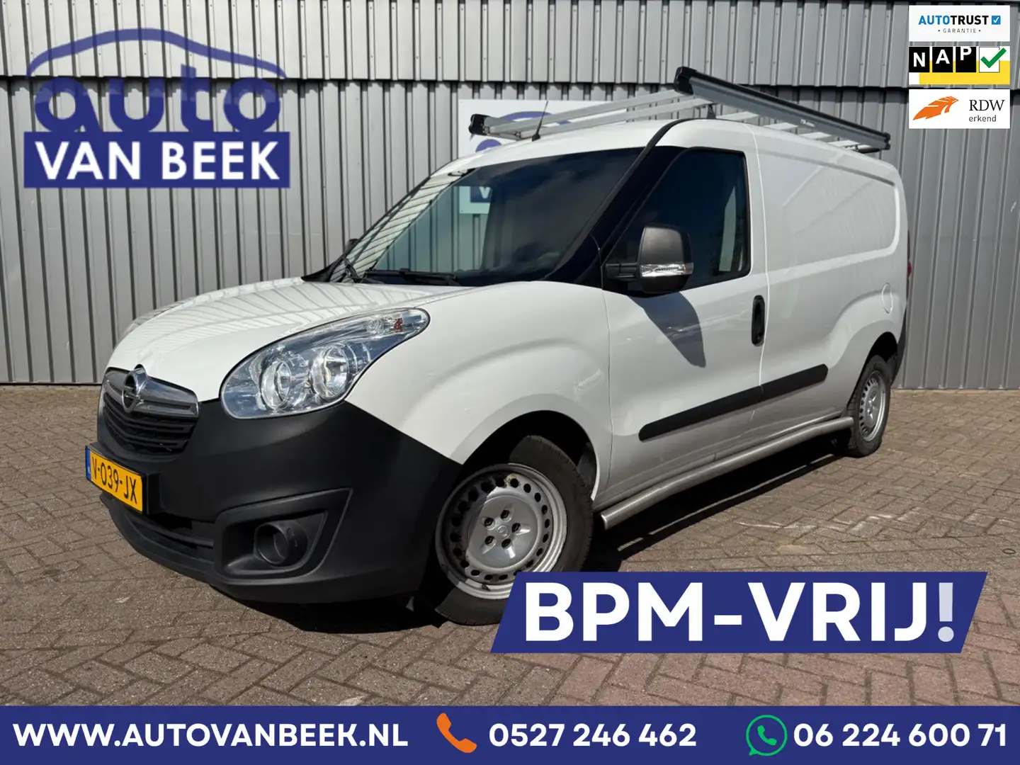 Opel Combo 1.3 CDTi L2H1 Sport|Imperiaal|Trekhaak White - 1