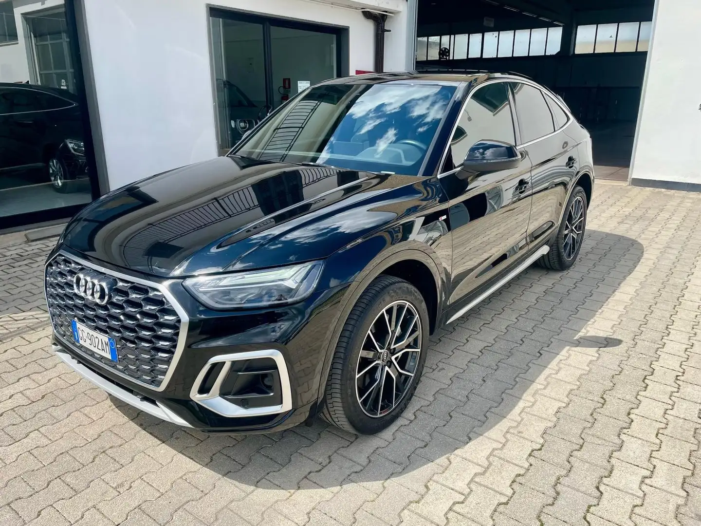 Audi Q5 Q5 Sportback 50 3.0 tdi mhev 48V S line quattro Nero - 2