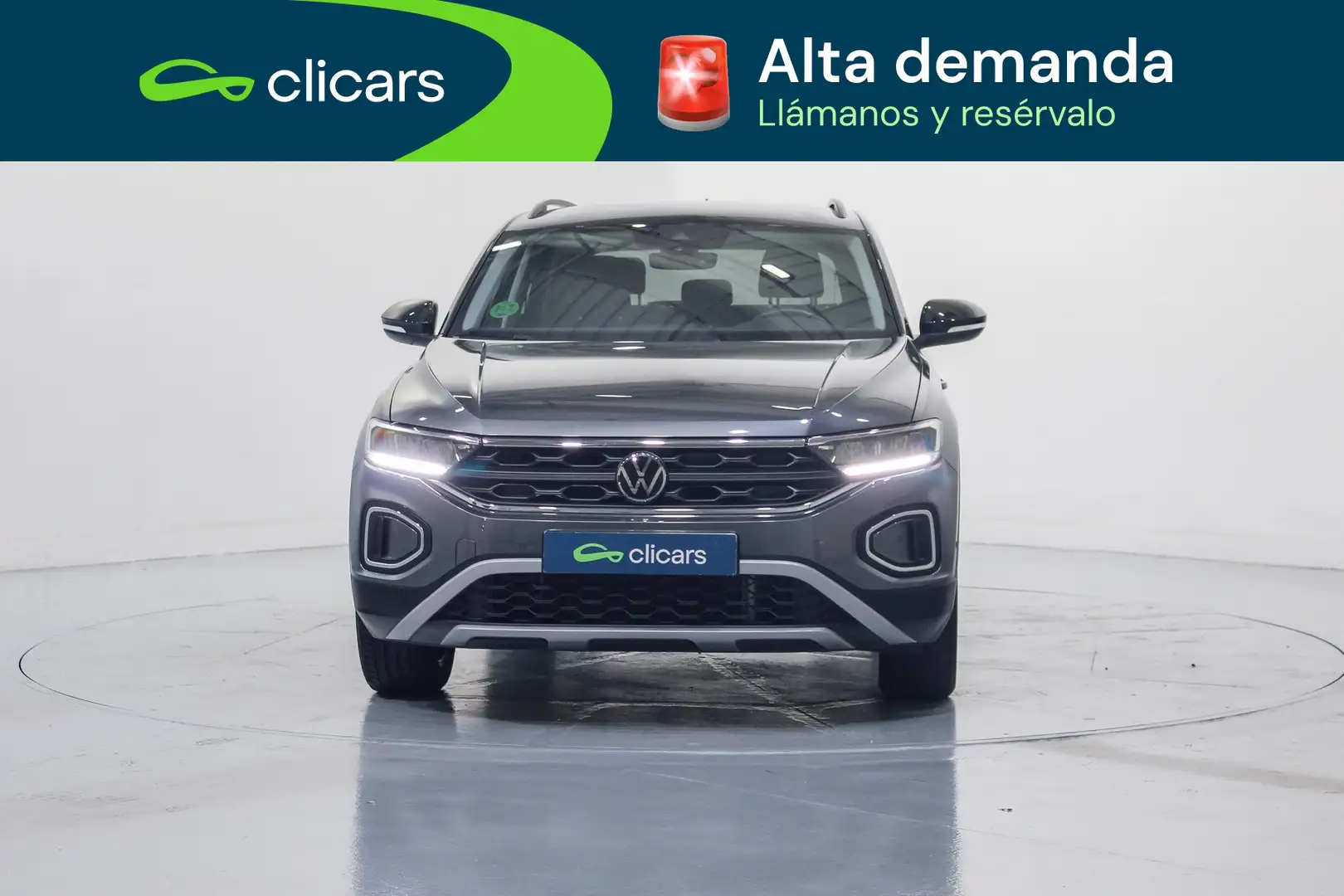 Volkswagen T-Roc 1.0 TSI Dark 81kW Gris - 2