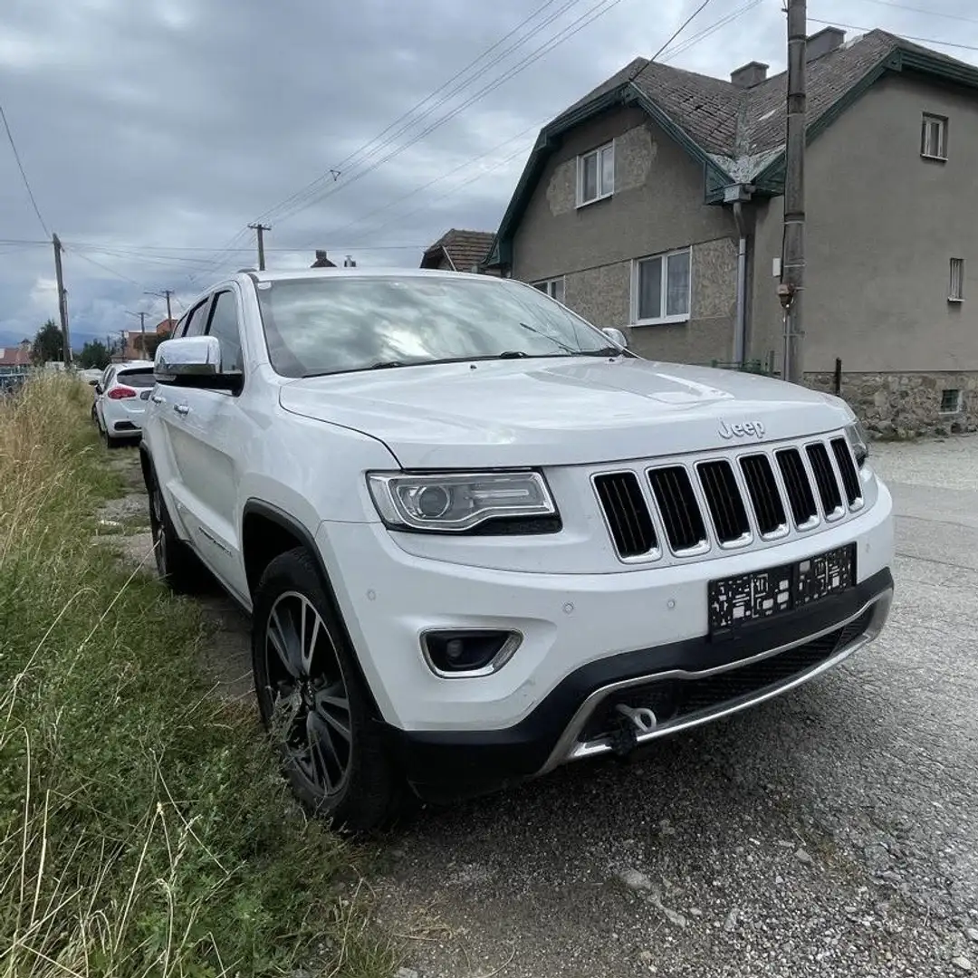 Jeep Grand Cherokee 3,0 V6 CRD Limited White - 1