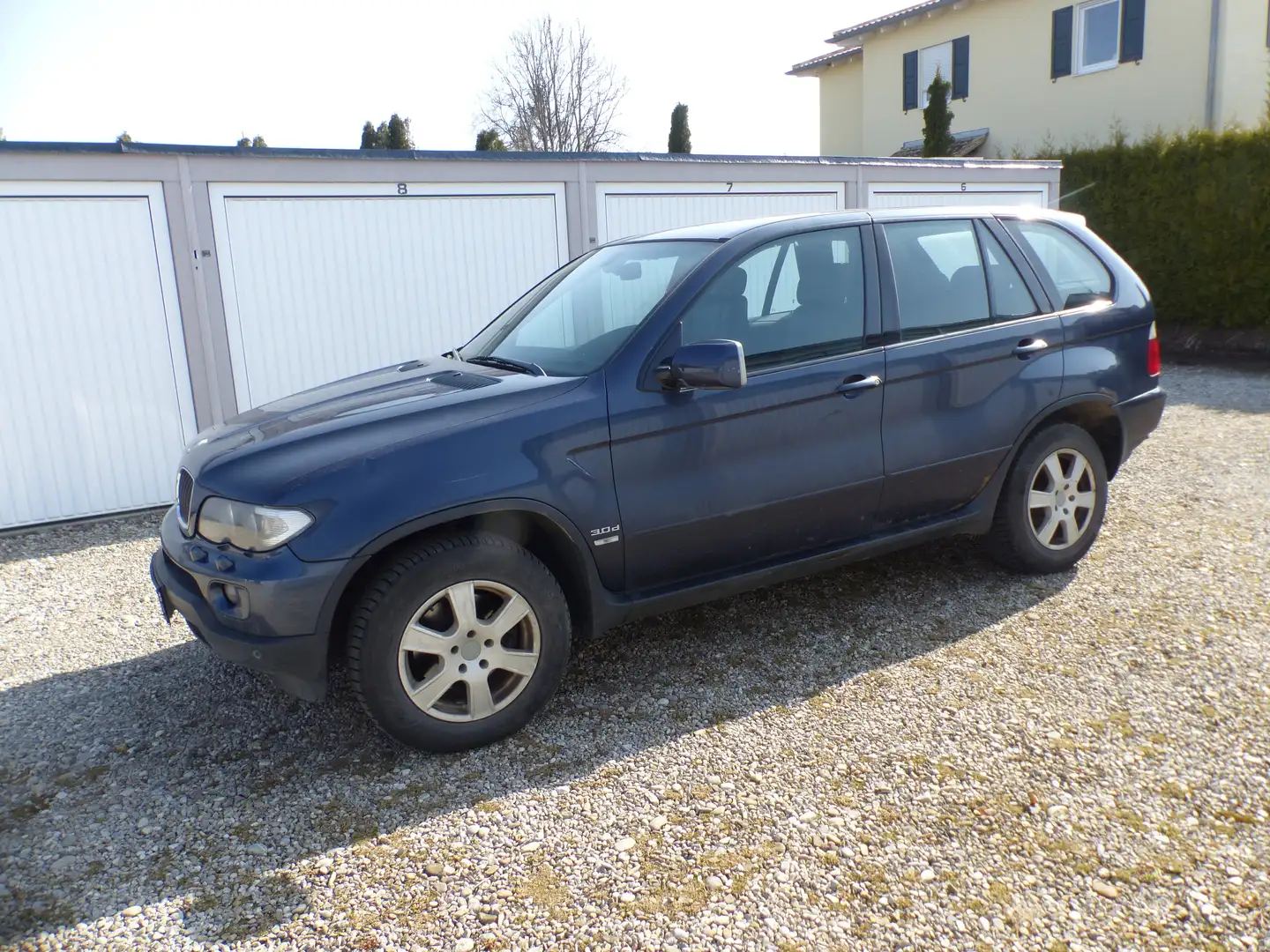 BMW X5 3.0d TÜV 02/2025 Leder Navi XENON Bleu - 1