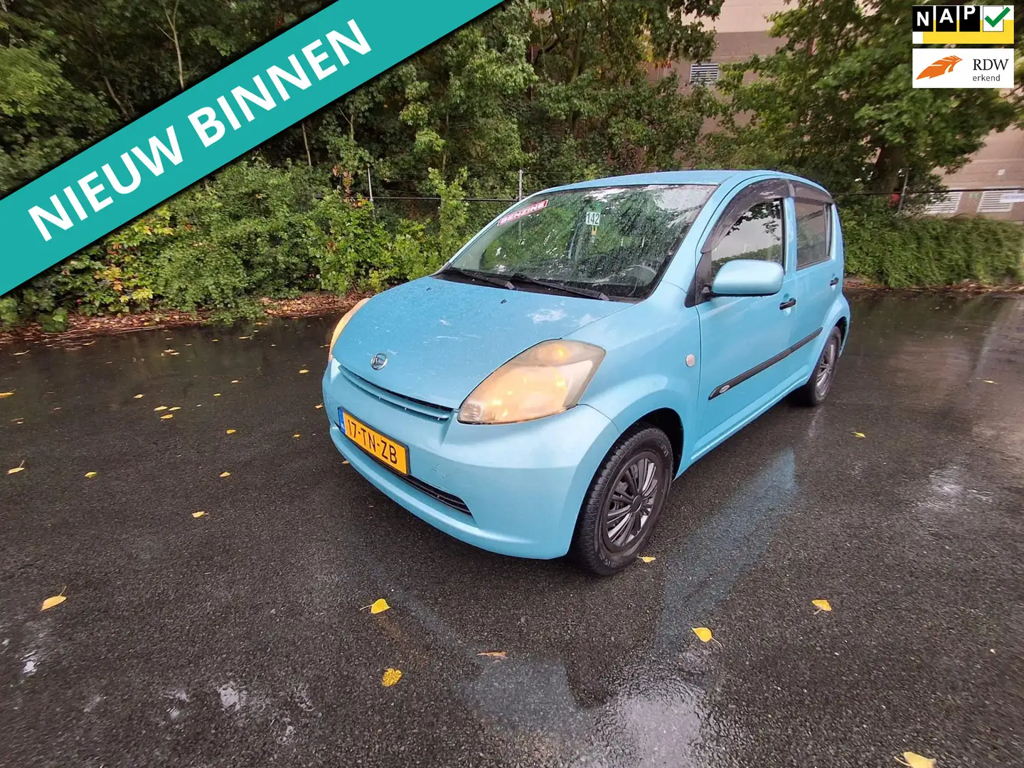 Daihatsu Sirion 2 1.0-12V Trend ZO INGERUILD DUS ZO WEG PRIJSJE Blue - 1