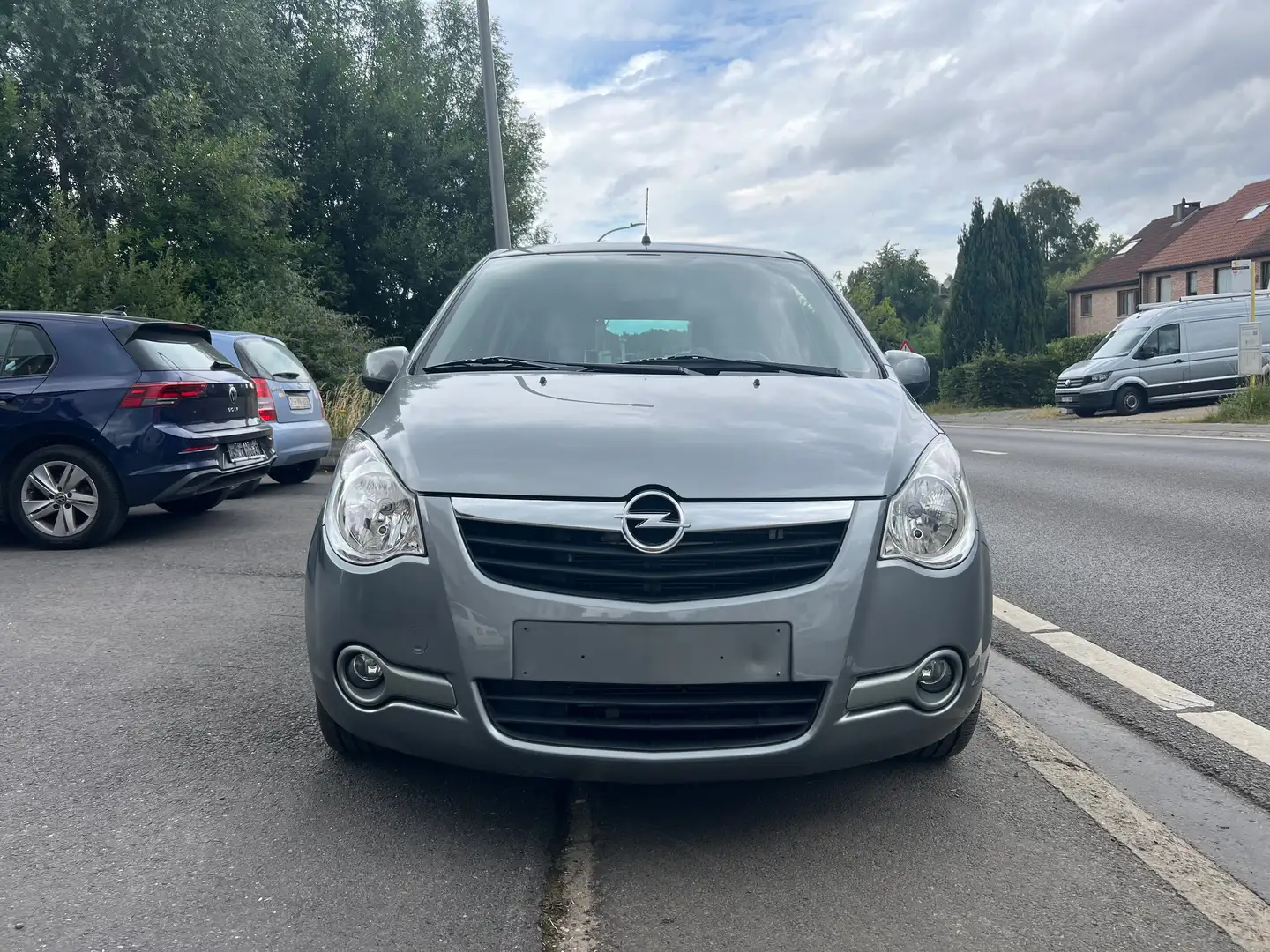 Opel Agila 1.2i Enjoy AUTOMATIQUE 47.000KMS airco garantie Gri - 2