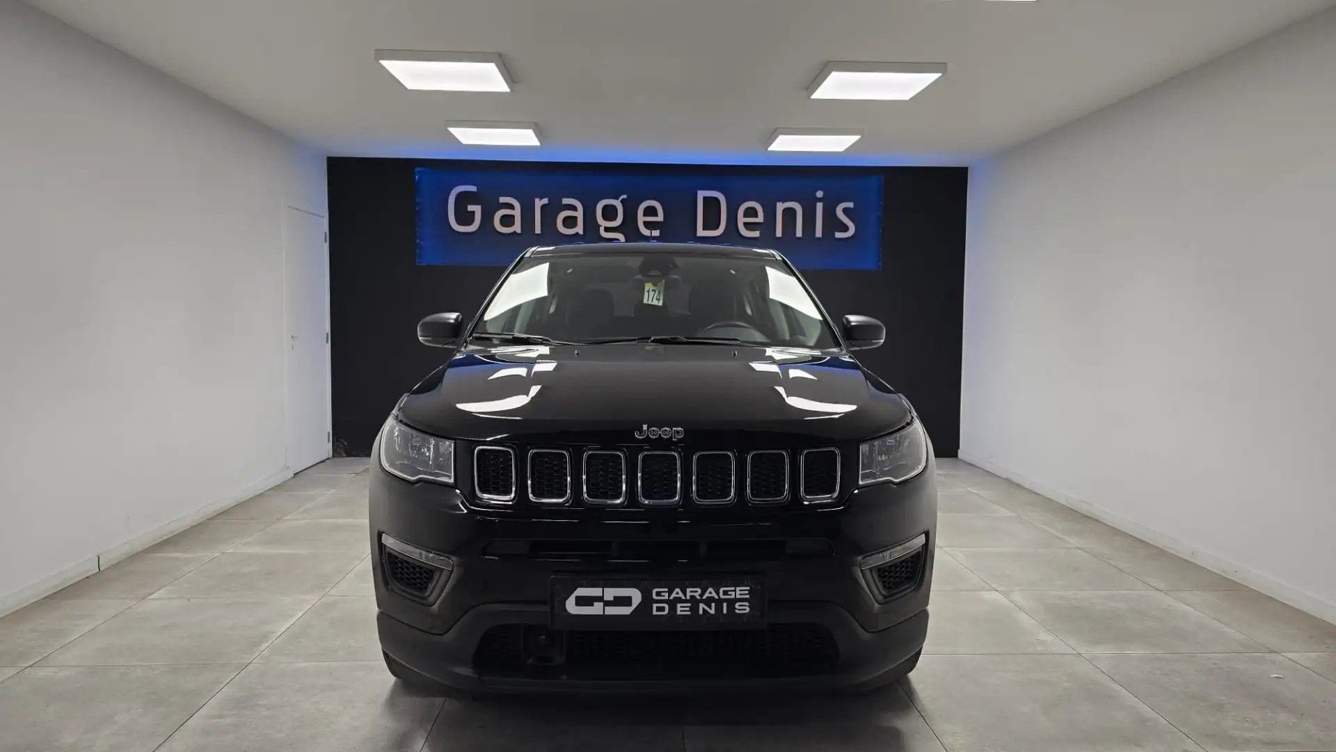Jeep Compass Compass 1.4 Turbo 4x2 **CUIR*GARANTIE 12 MOIS** Noir - 2