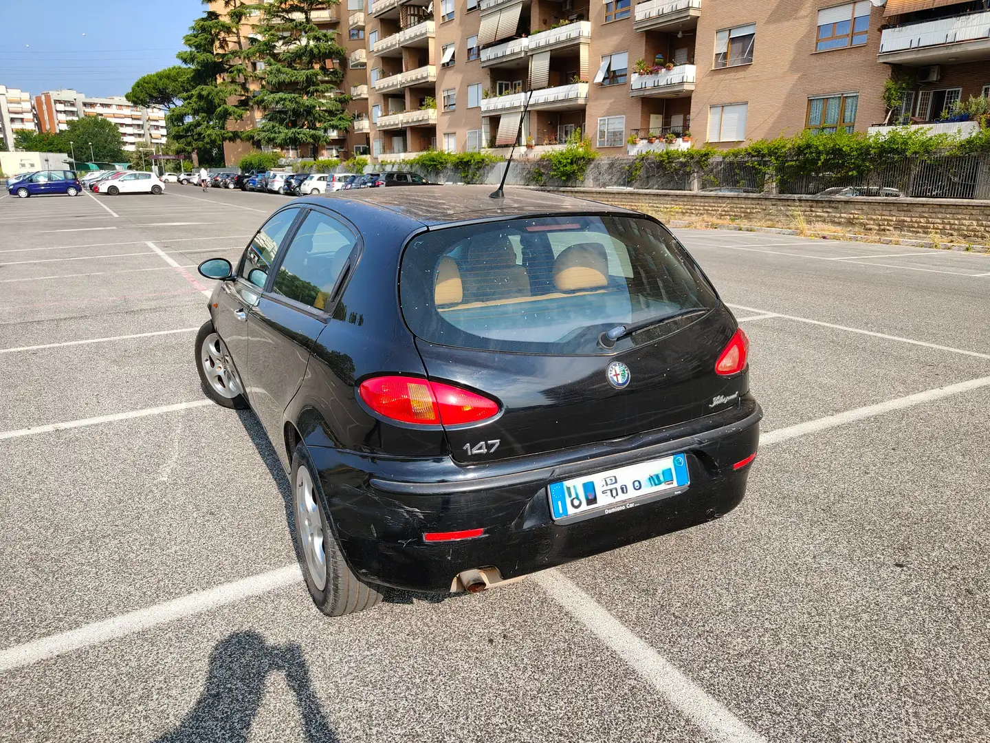 Alfa Romeo 147 147 5p 2.0 ts Distinctive selespeed Nero - 2