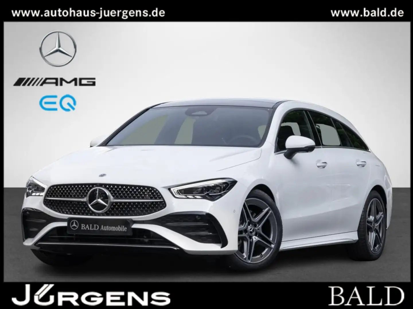 Mercedes-Benz CLA 200 SB AMG-Advanced+/ILS/Pano/360/Easy-P/18" Weiß - 1