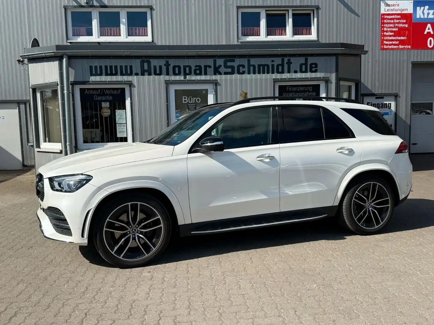 Mercedes-Benz GLE 400 d 4M AMG 7-SITZER°HUD°360°LED°PANO°ACC°SH Weiß - 1