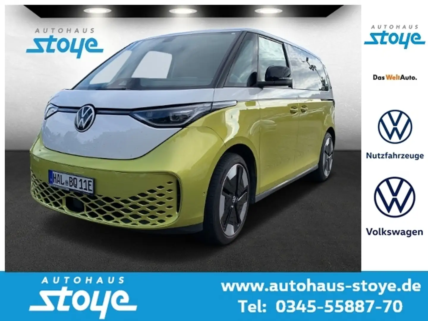 Volkswagen ID. Buzz Pro IQ.LIGHT Rear View 21" Weiß - 1