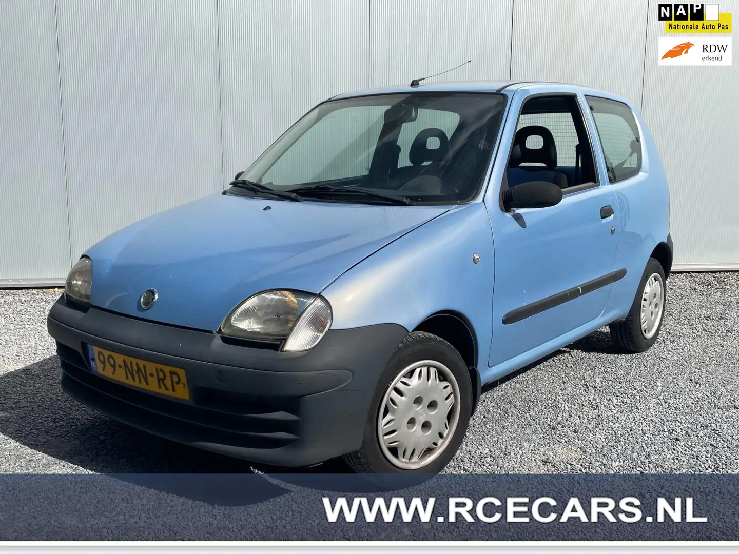 Fiat Seicento 1.1 S N.A.P !!! Blauw - 1