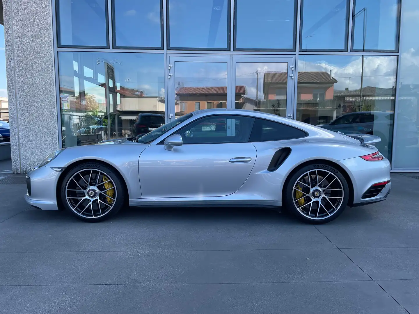 Porsche 991 911 Coupe 3.8 Turbo S 580cv SOLLEVATORE Silber - 1