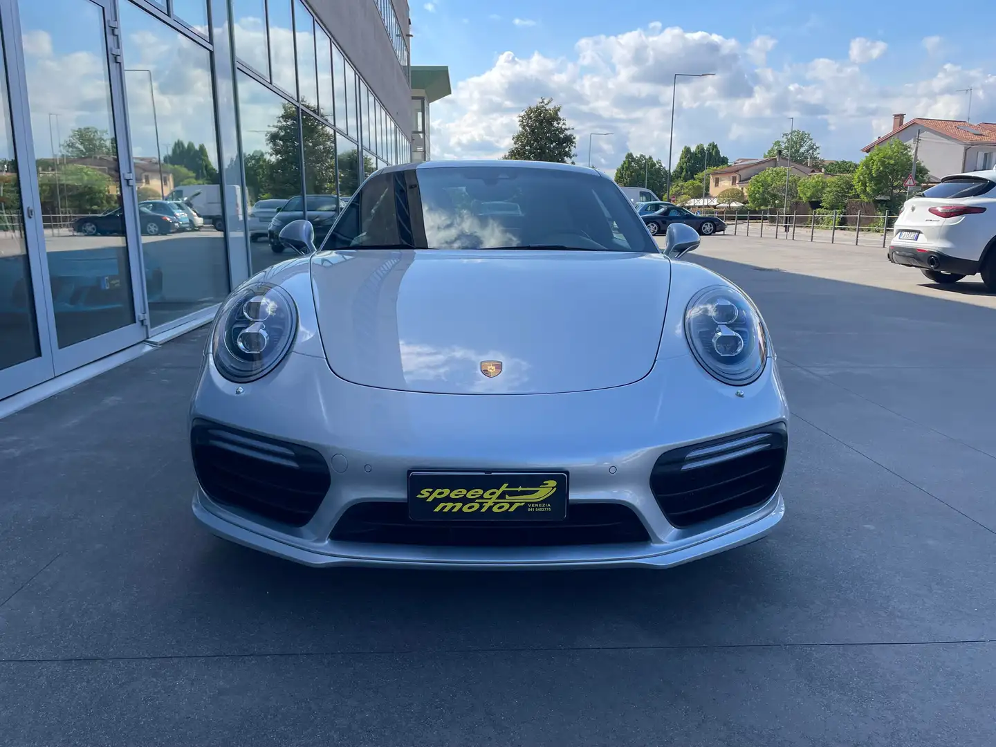 Porsche 991 911 Coupe 3.8 Turbo S 580cv SOLLEVATORE Silber - 2