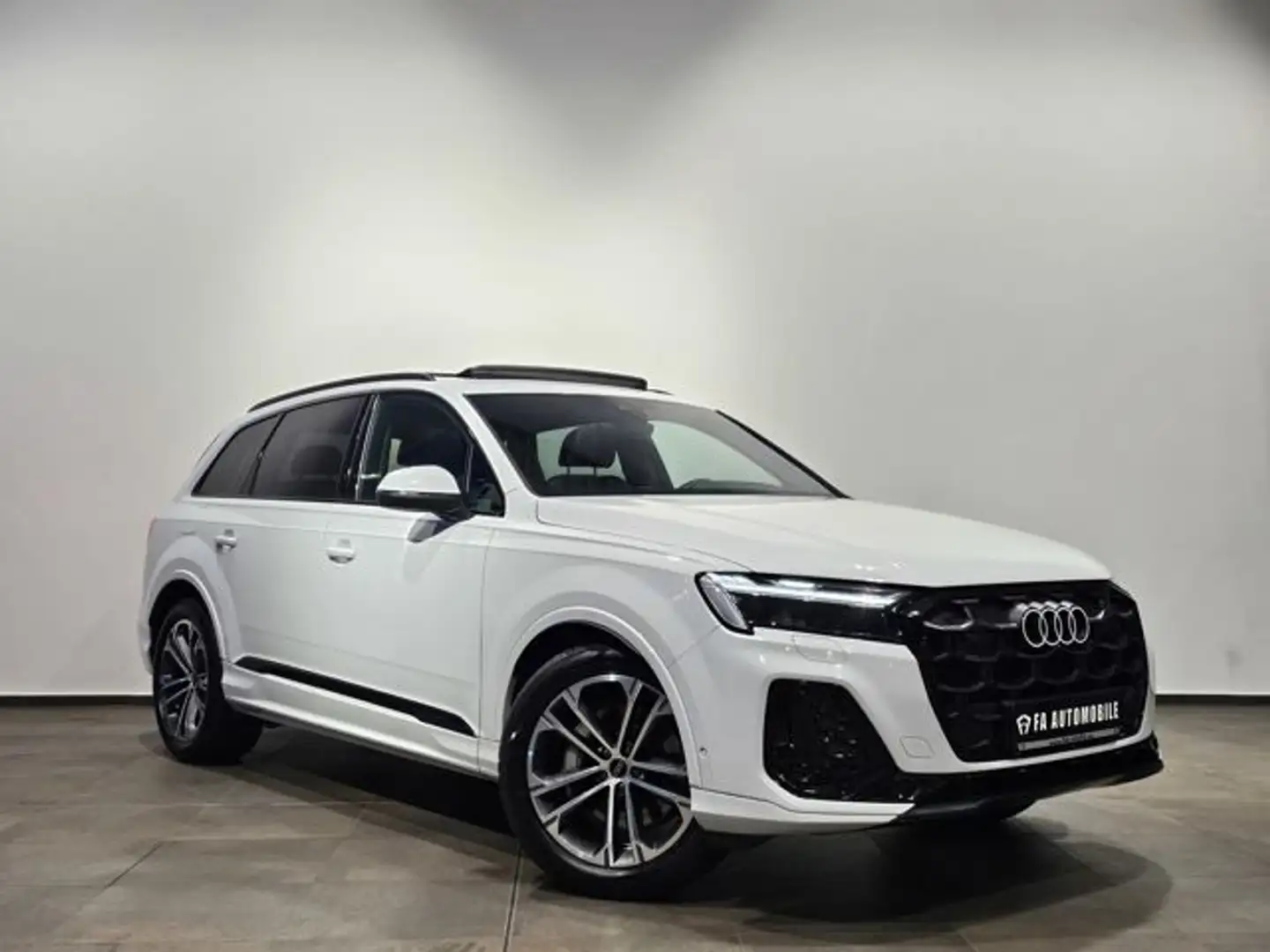 Audi Q7 45 TDI 2x S Line Black 7.Sitz Pano Matrix VOL Weiß - 2