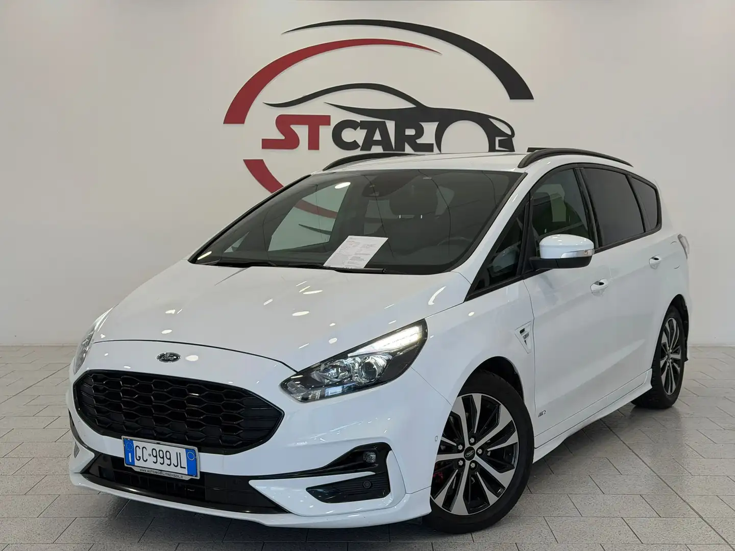 Ford S-Max 2.0 ecoblue ST-Line Business awd s Blanc - 1