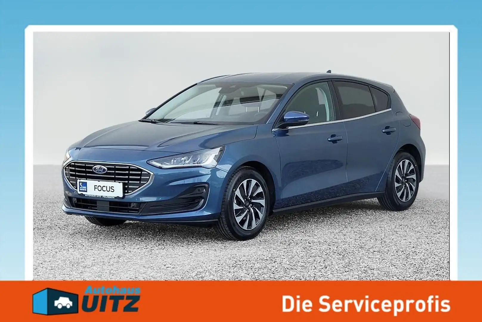 Ford Focus Titanium Edition +Navi+RKam+Winter+Facelif+ Blau - 1