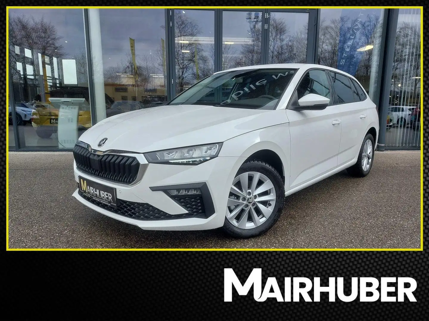 Skoda Scala 1,0 TSI Selection Weiß - 1