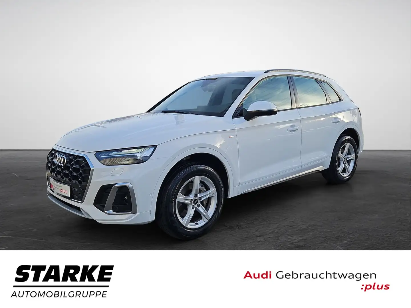 Audi Q5 40 TDI S tronic quattro S line NaviPlus Matrix ... Grau - 1