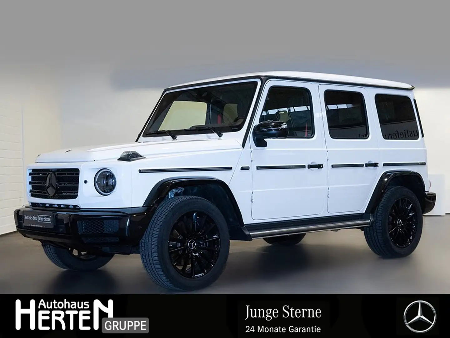 Mercedes-Benz G 400 d AMG Line+EXCLUSIVE+NIGHT-P.+SHD+360° Weiß - 1