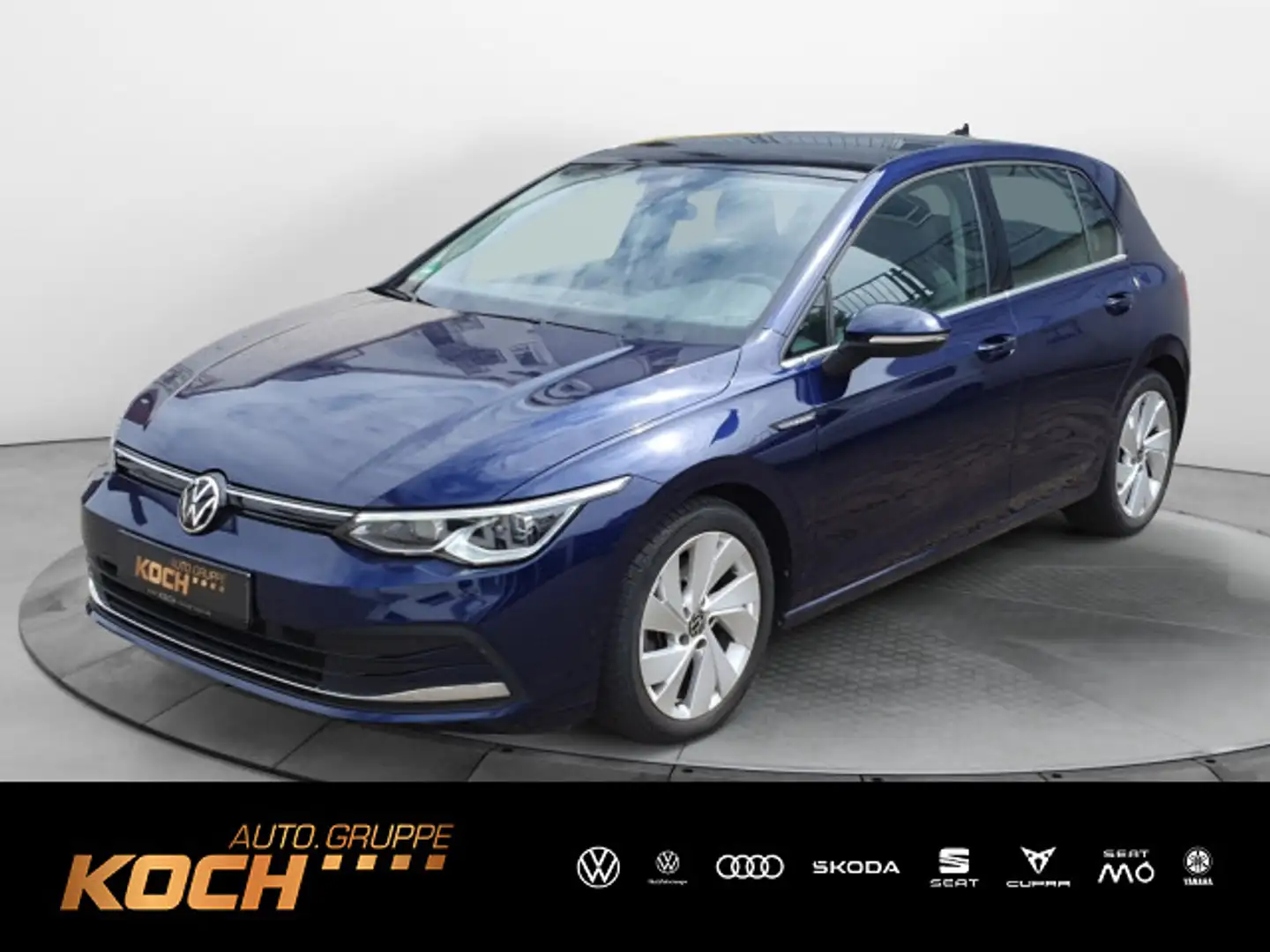 Volkswagen Golf VIII 1.5 eTSI Style DSG Navi LED Panoramada Azul - 1