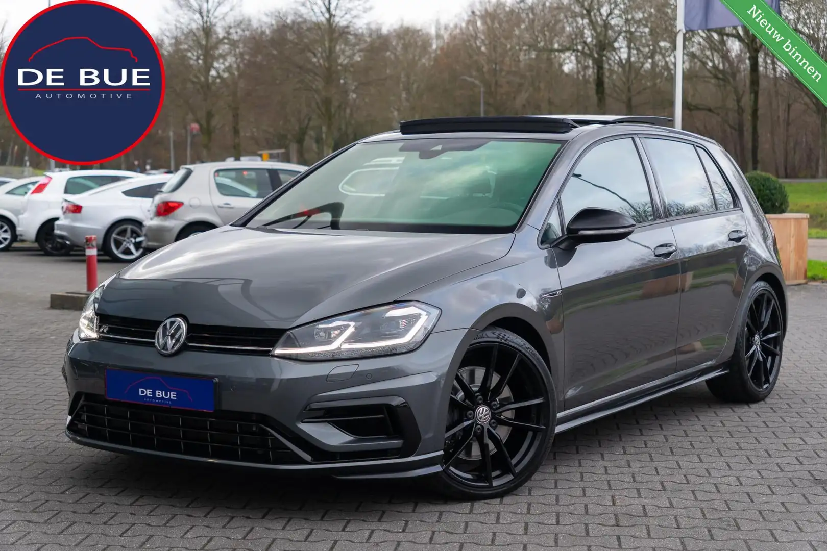Volkswagen Golf 7.5 2.0 TSI 4Motion R 310PK DSG-7|Panoramadak|DynA Grau - 1