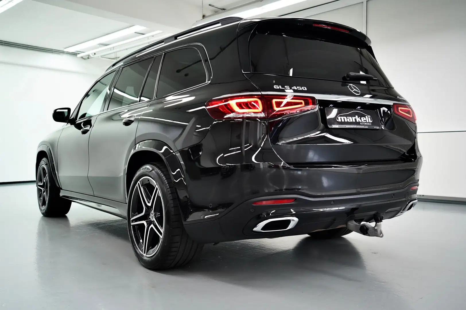 Mercedes-Benz GLS 450 GLS 450 4Matic - AMG LINE-NIGHT PAKET-HEAD UP Czarny - 2