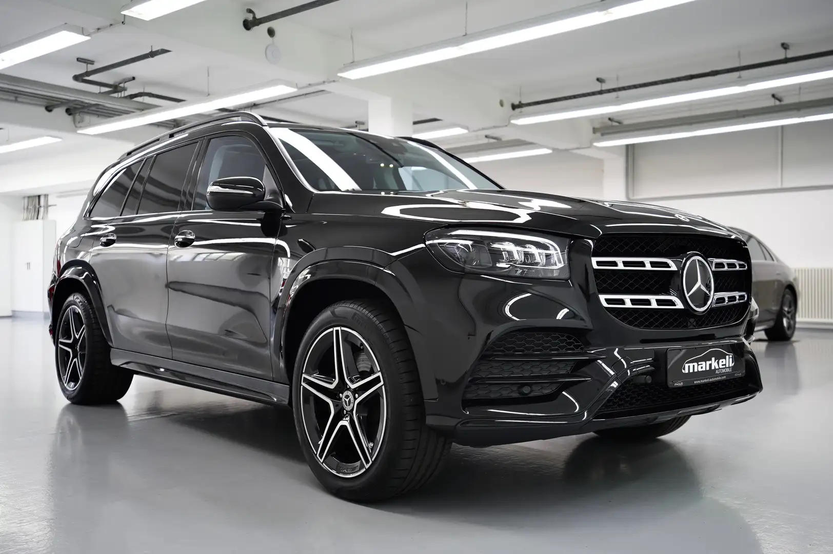 Mercedes-Benz GLS 450 GLS 450 4Matic - AMG LINE-NIGHT PAKET-HEAD UP Czarny - 1