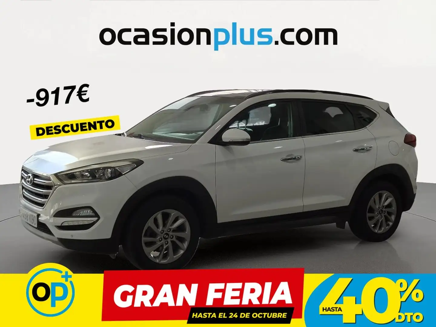 Hyundai TUCSON 1.7CRDI BD Tecno Sky 4x2 Blanco - 1