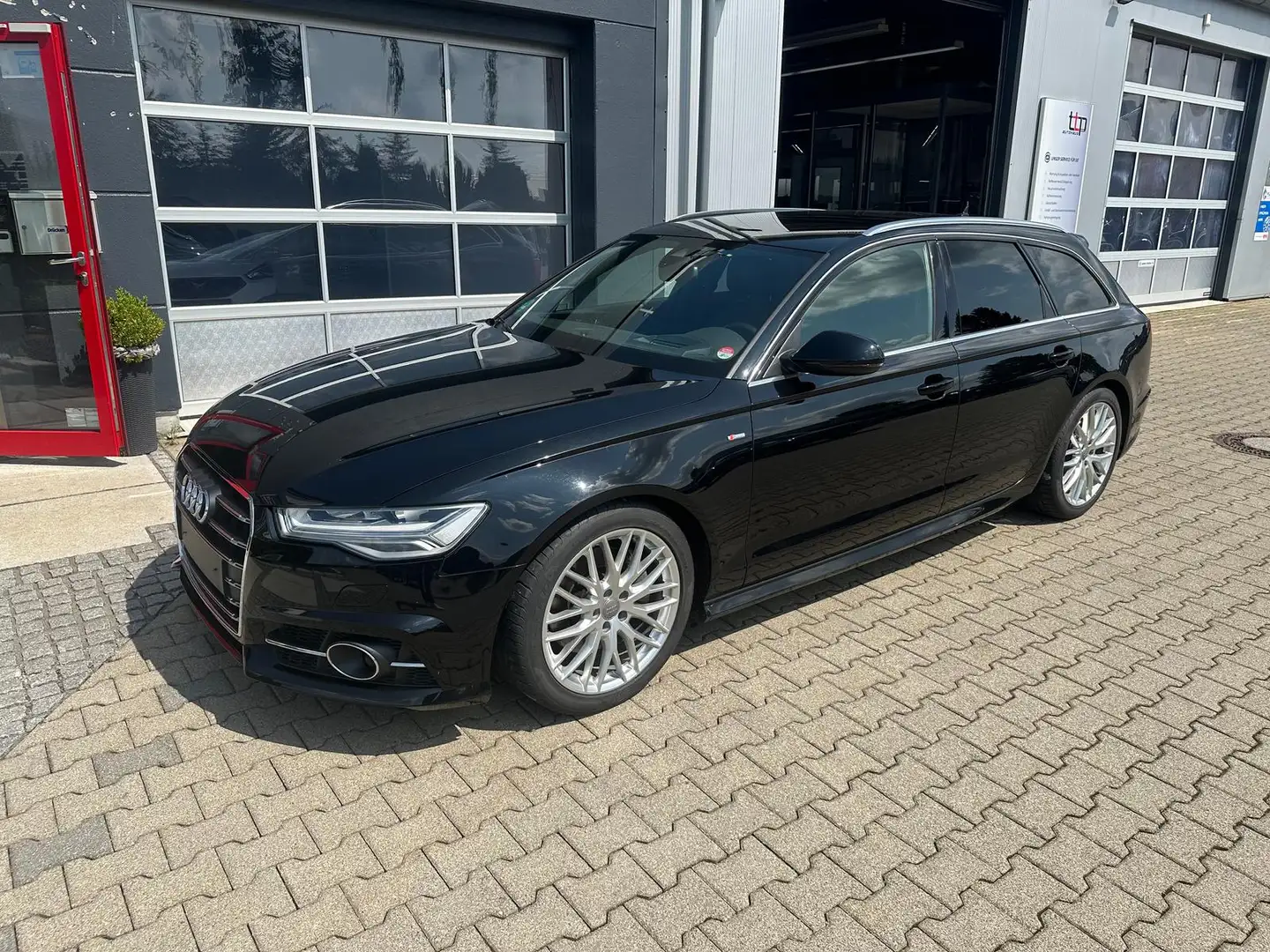Audi A6 3.0 TDI Avant S-line quattro LEDER AHK HeadUP Nero - 1