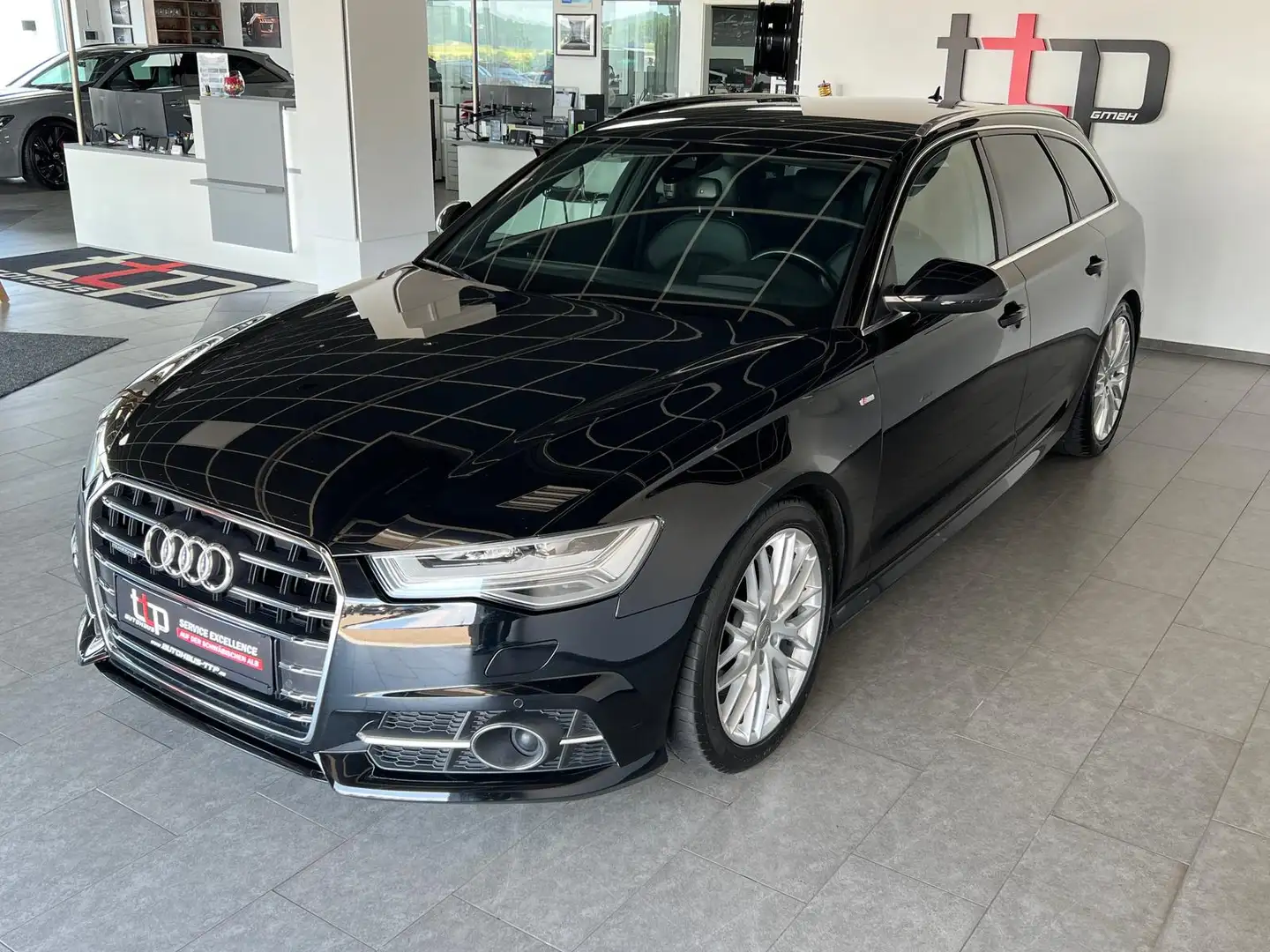 Audi A6 3.0 TDI Avant S-line quattro LEDER AHK HeadUP Schwarz - 2