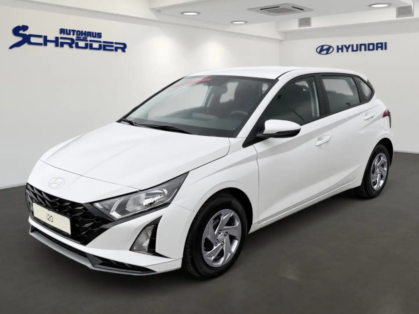 Hyundai i20 1.0 T-GDI 100 PS MT Navi, Rückfahrkamera Weiß - 1