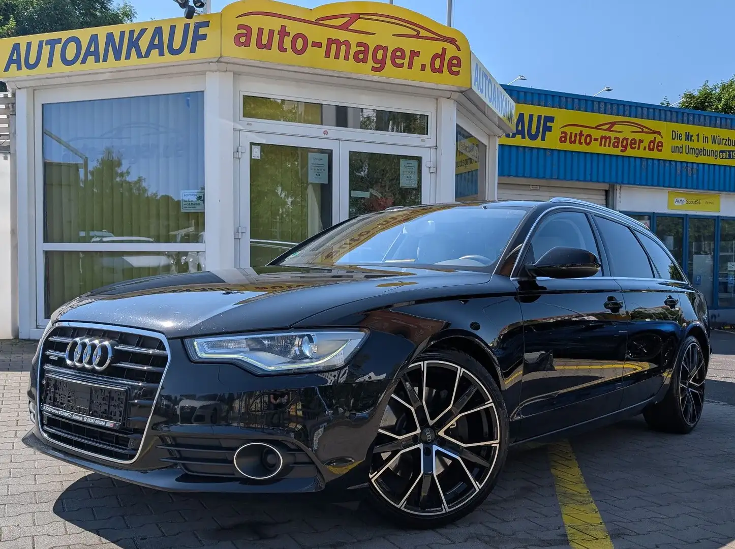 Audi A6 Av.Quattro*2Hd*MMI*ACC*AHK*Xen*RKam*Garantie* Schwarz - 1