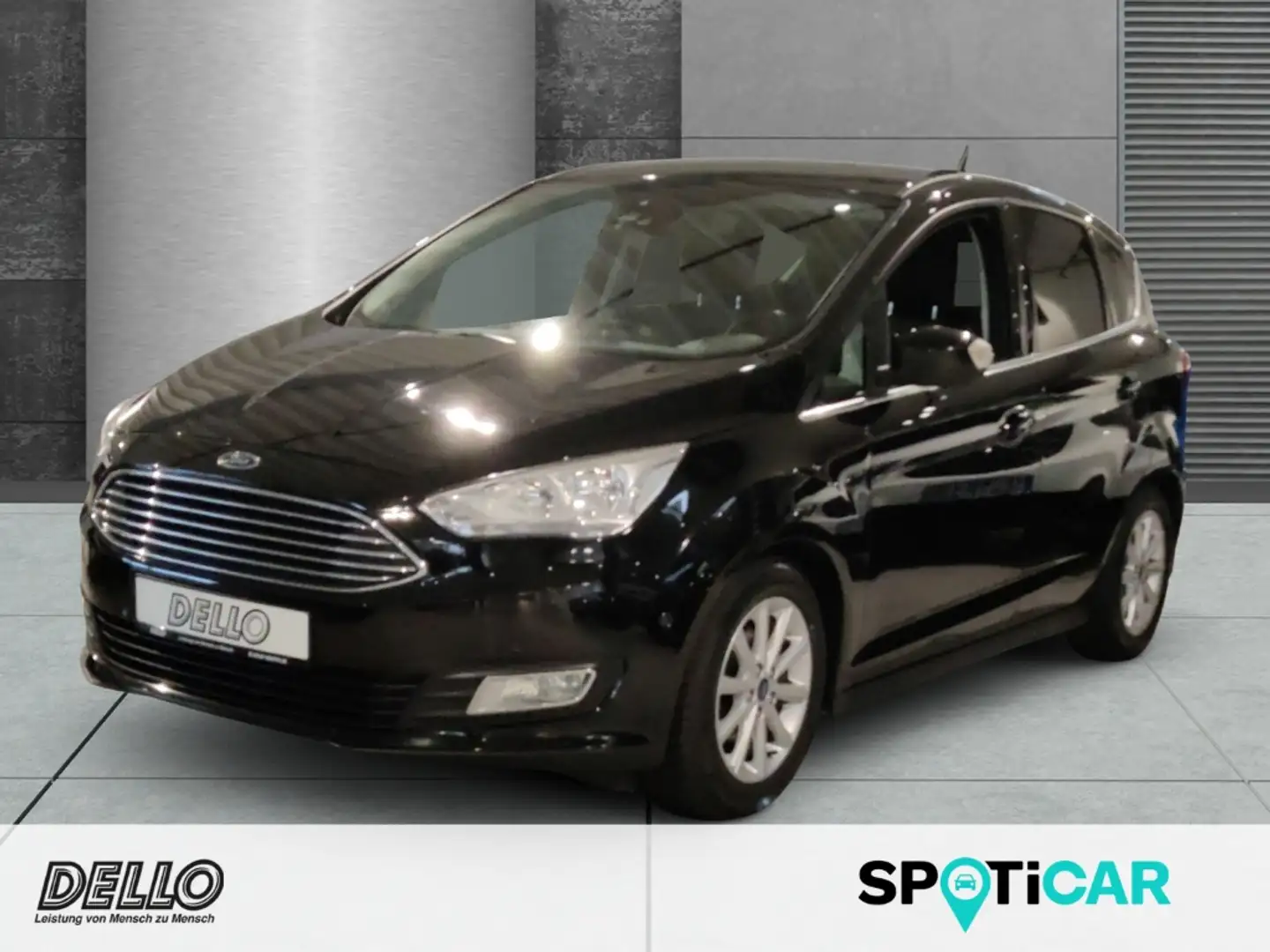 Ford C-Max Titanium Frontscheibenheizung,Ganzjahrsreifen,Navi Schwarz - 1