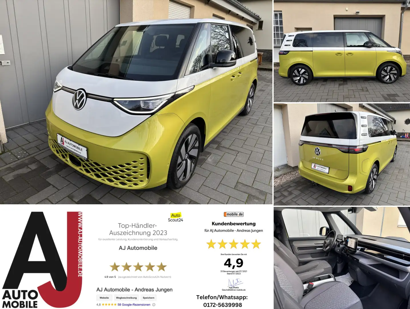 Volkswagen ID. Buzz ID.Buzz Pro AHK/OpenClose/Design/ 150 kW Pro Weiß - 1