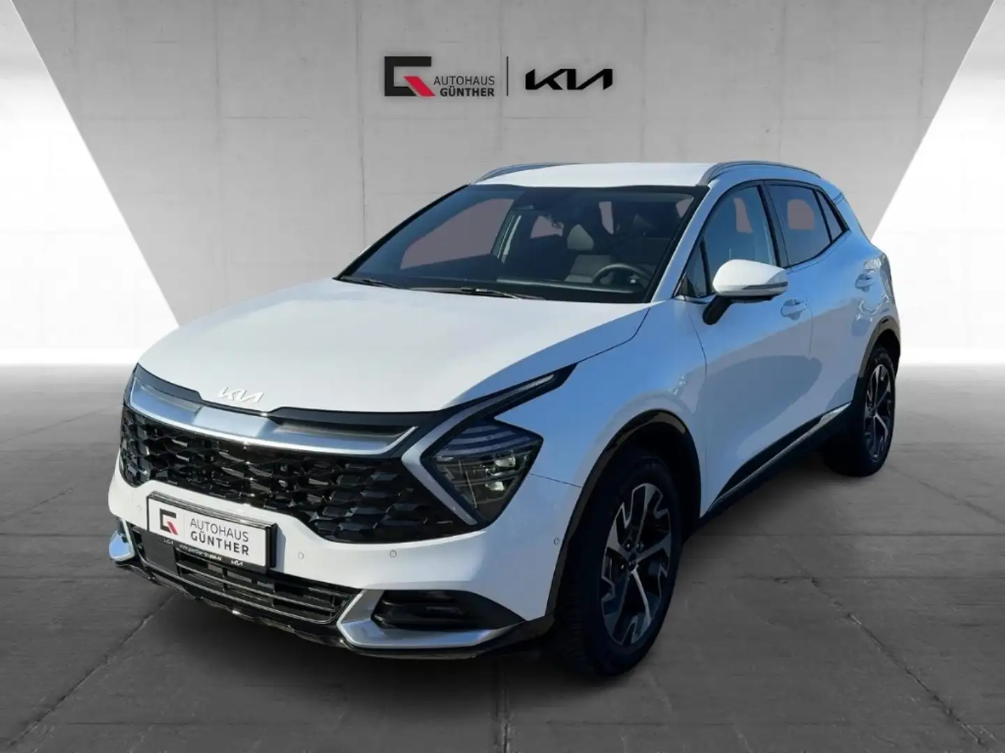 Kia Sportage Spirit Hybrid 1.6 T-GDI Leder Drive Weiß - 1