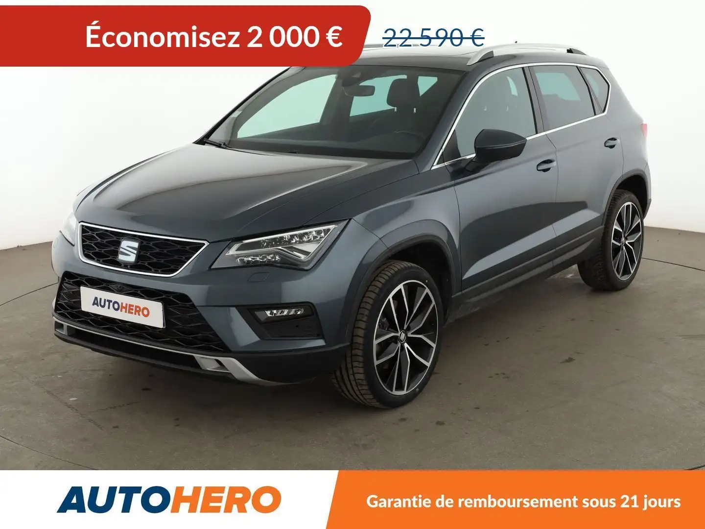 SEAT Ateca 2.0 TDI Xcellence DSG7 Gris - 1