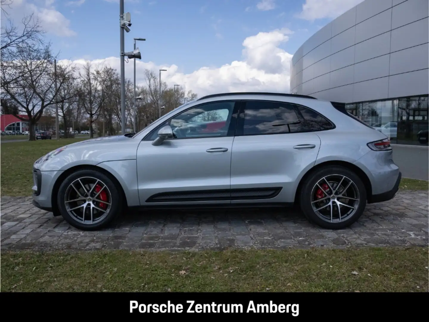 Porsche Macan S AHK Luftfeder Panorama LED PDLS+ 360°Kamera Argento - 2