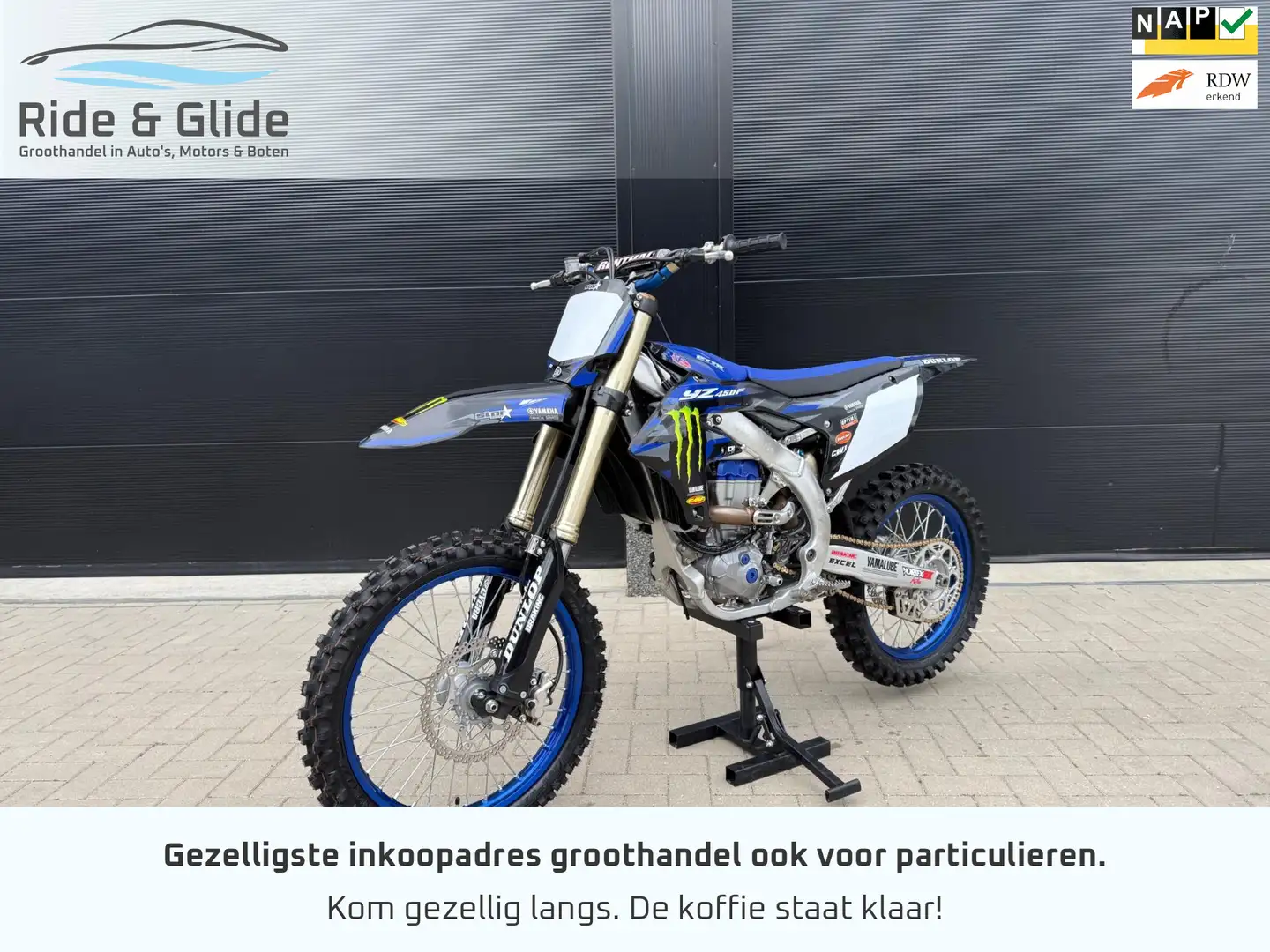 Yamaha All-Road YZF 450 monster 2024 cross motor nieuwsta Bleu - 1