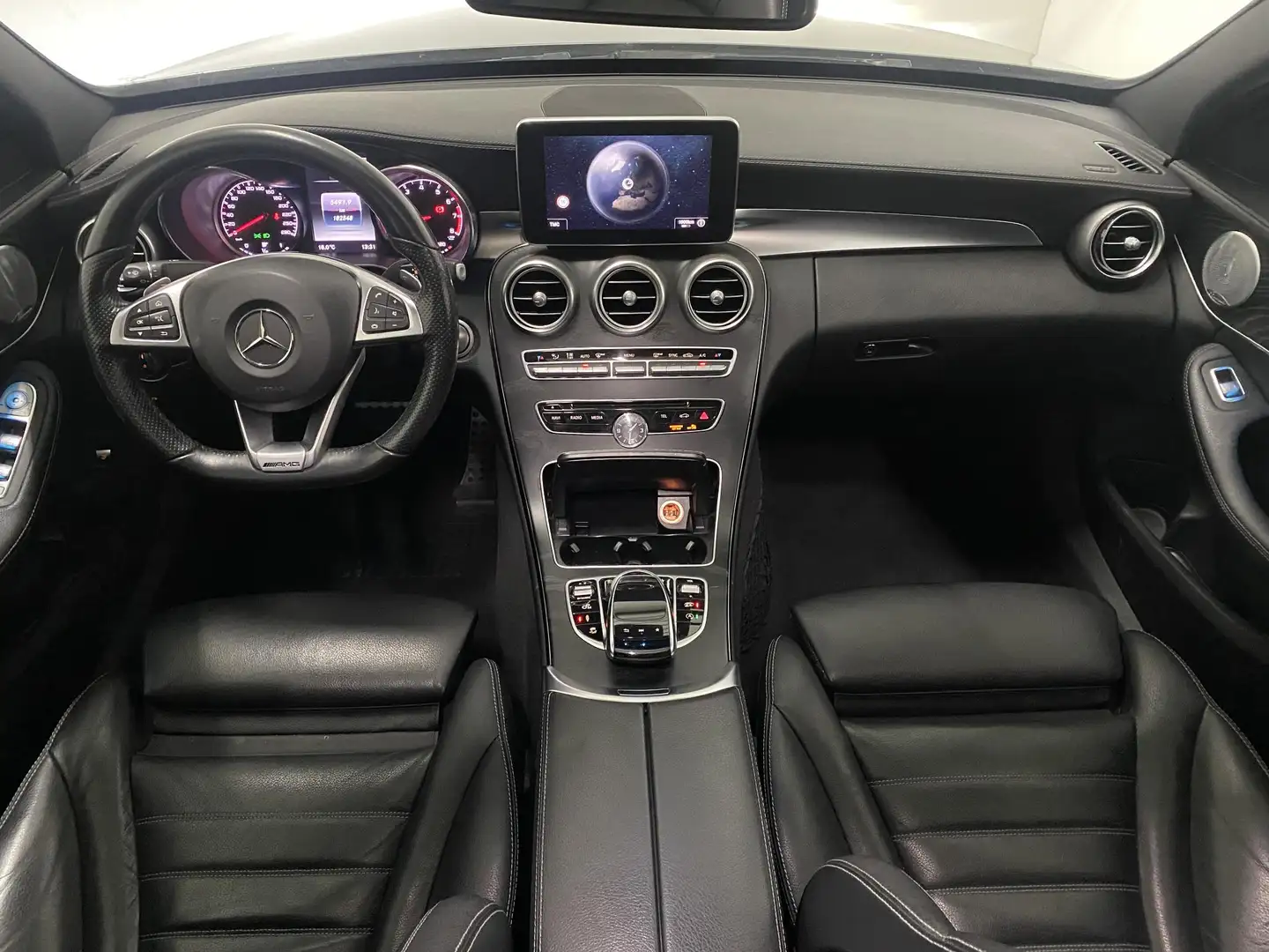 Mercedes-Benz C 43 AMG 4MATIC Night Pakket Pano Memory Burmester Full Map Gris - 2