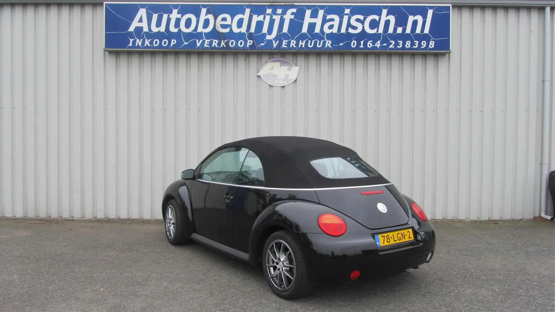 Volkswagen Beetle BEETLE 1.4I CABRIO Zwart - 2