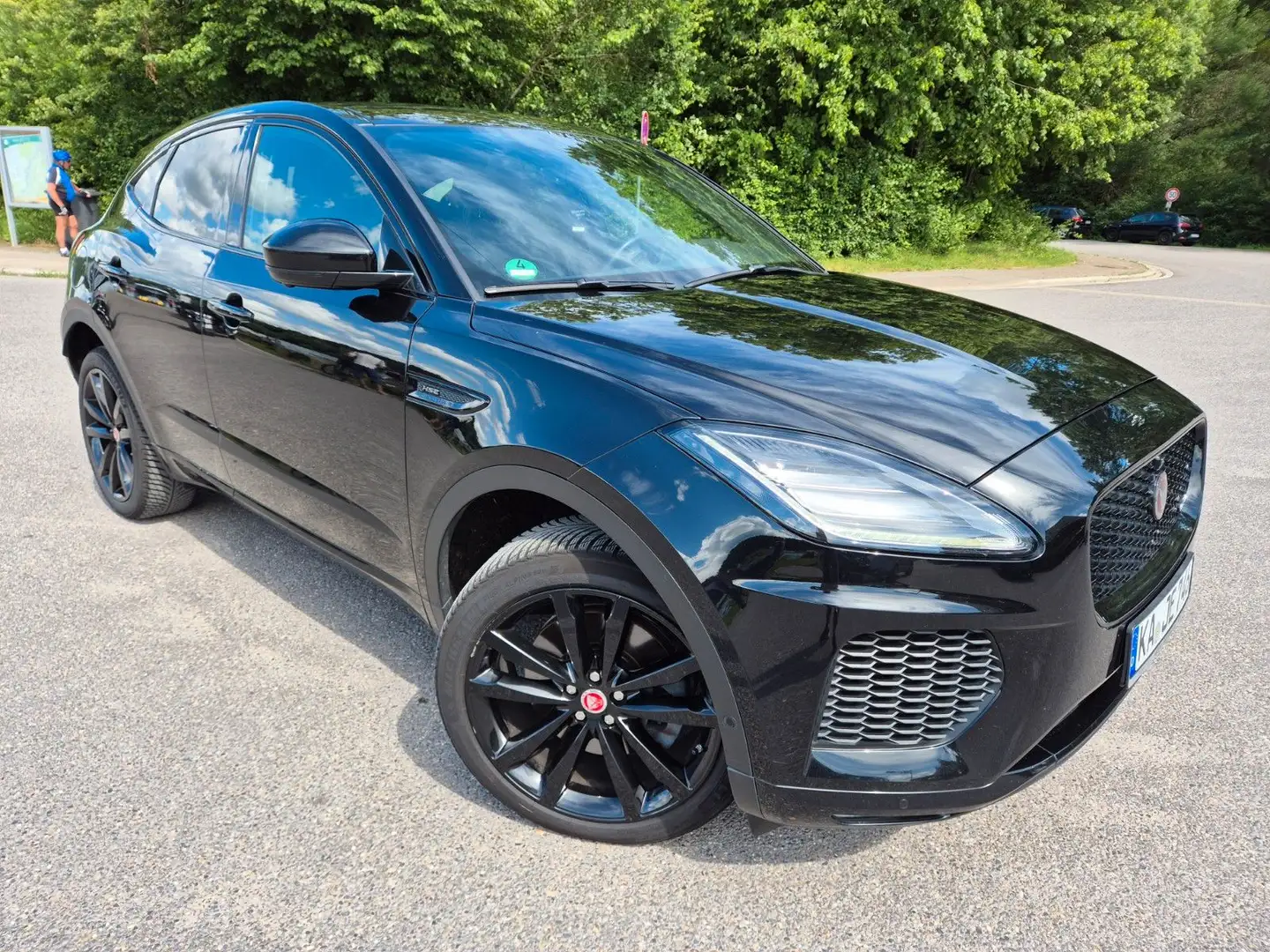 Jaguar E-Pace R-DYN.HSE D240 PS AWD LEDER PANO17999NETTO Schwarz - 2